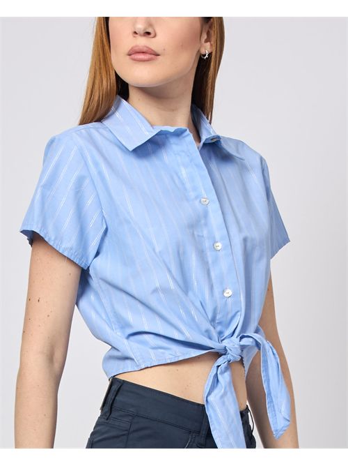 Camicia donna Yes Zee con nodo YES ZEE | C209-YT002700